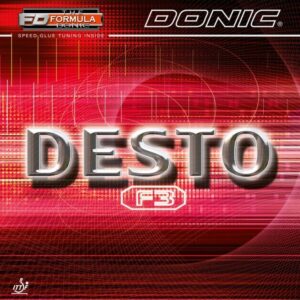 Накладка DONIC DESTO F3 красная для настольного тенниса