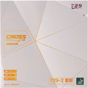 Накладка 729 Cross 729-2 44 град 2,2 красная для настольного тенниса