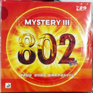 Накладка 729 802 Mistery III 1.7мм 38 град ШИПЫ красная для настольного тенниса