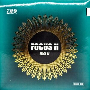 Накладка 729 FOCUS 2 47 град 2.2 красная на розовой губке для настольного тенниса