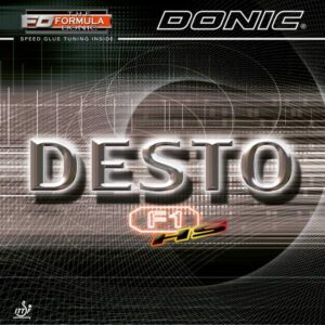 Накладка DONIC DESTO F1 HS красная для настольного тенниса