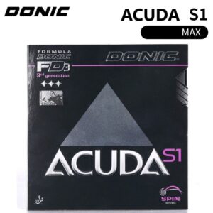 Накладка DONIC ACUDA S1 чёрная для настольного тенниса