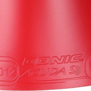 Накладка DONIC ACUDA S1 красная MAX для настольного тенниса medium