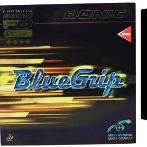 Накладка DONIC BlueGrip C1 чёрная MAX для настольного тенниса hard+