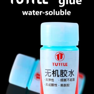 Теннисный Клей (100мл) TUTTLE на водной основе, для накладок на ракетку для настольного тенниса + губка в подарок!!!