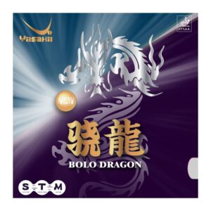 Накладка YASAKA BOLD Dragon красная (medium hard) для настольного тенниса BOLO, GOLD