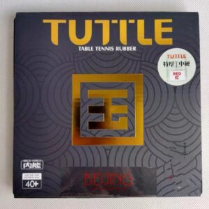 Накладка TUTTLE Beijing GOLD national чёрная на черной губке на ракетки для настольного тенниса.