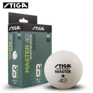 STIGA MASTER 1* звезда (6 шт.), мячи для настольного тенниса