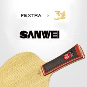 Основание ракетки Sanwei Fextra Nordic 7 30 anniversary для настольного тенниса в подарочной упаковке