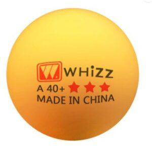 Мяч 100шт WHIZZ A40+ 3 звезды желтый для настольного тенниса