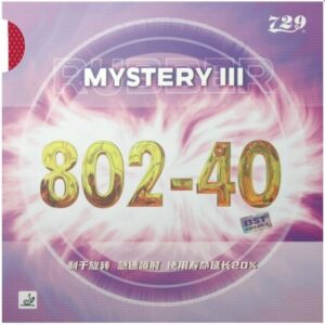 Накладка 729 Friendship Ritc 802-40 Mystery lll (2.2 38град) ШИПЫ красная для настольного тенниса
