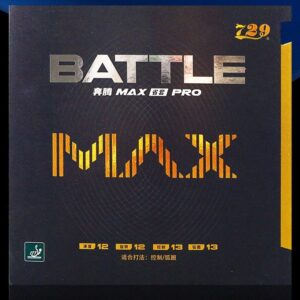 Накладка 729 BATTLE MAX PRO 39 град чёрная для настольного тенниса