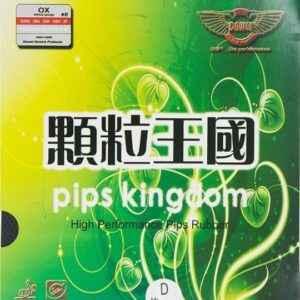 Накладка DAWEI 388D-1 PIPS KINGDOM OX ШИПЫ чёрная для настольного тенниса