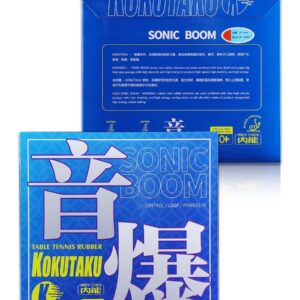 Накладка KOKUTAKU Sonic Boom blue 2.1мм 39 гр на синей губке, красная