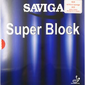 Накладка SAVIGA SuperBlock OX шипы красная для настольного тенниса