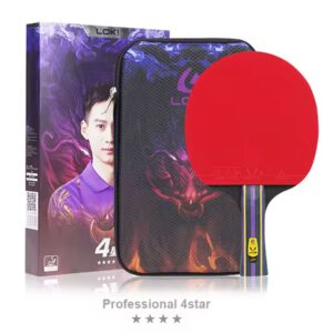 Ракетка LOKI RXTON R4, 4 звезды , для настольного тенниса ITTF