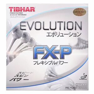 Накладка Tibhar EVOLUTION FX-P 2.1 мм красная для настольного тенниса