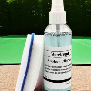 Очиститель Weekend Rubber Cleaner накладок для настольного тенниса 100 ml с бело-синей губкой.
