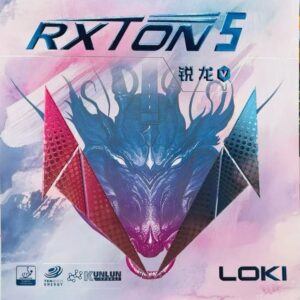 Накладка LOKI RXTON 5 blue MAX голубая на ракетки для настольного тенниса