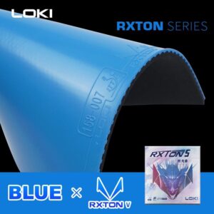 Накладка LOKI RXTON 5 blue MAX голубая на ракетки для настольного тенниса