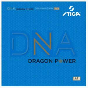 Накладка STIGA DNA DRAGON POWER красная 52.5 градусов 2.1 ITTF