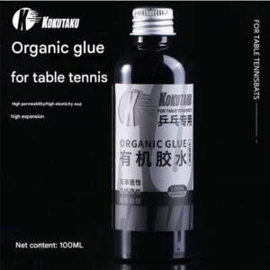 Теннисный Клей (100мл) KOKUTAKU ORGANIC GLUE, быстрый клей, для накладок на ракетку для настольного тенниса.