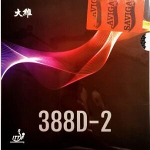 Накладка SAVIGA (Dawei) 388D-2 0,5мм ШИПЫ красная для настольного тенниса